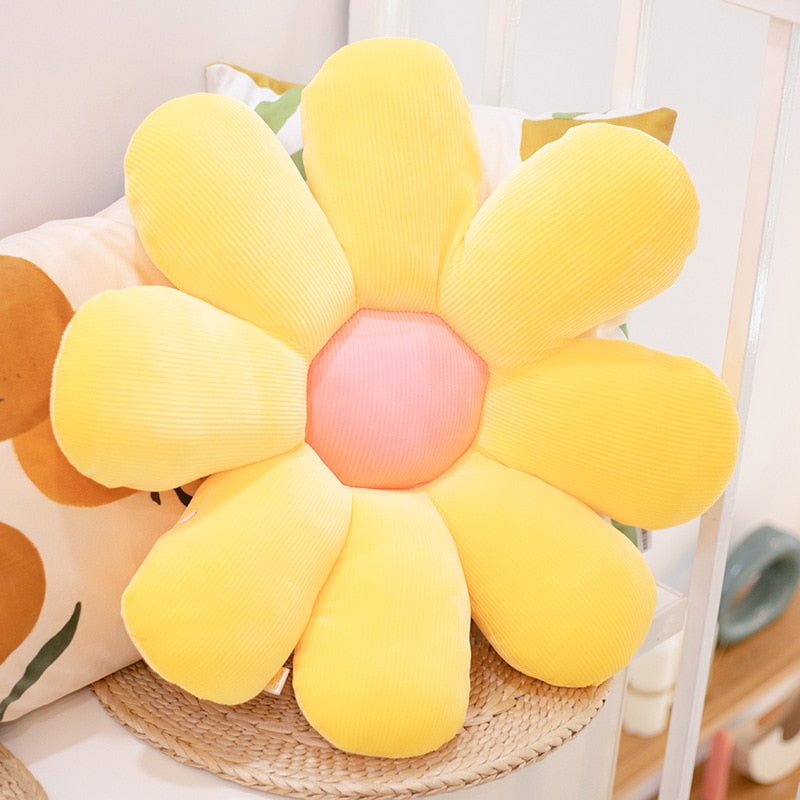 Soft Floral Pillow Cover