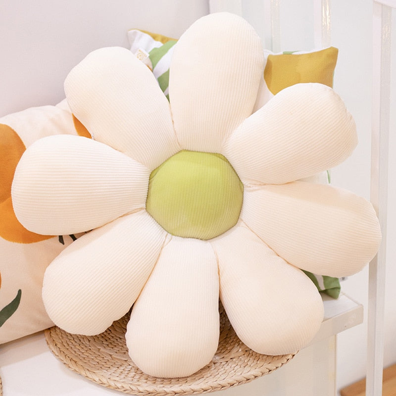 Soft Floral Pillow Cover