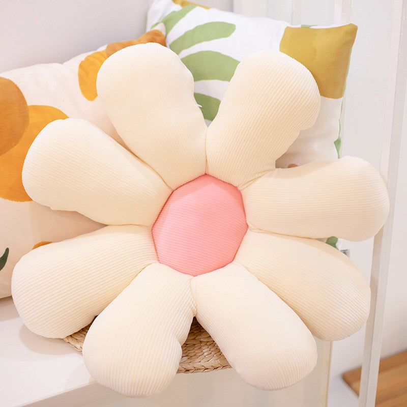 Soft Floral Pillow Cover