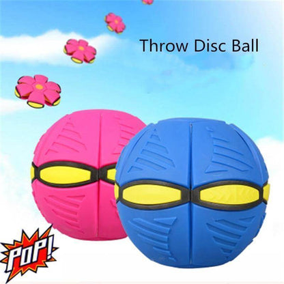 Colorful LED Flying Disc Toy Ball