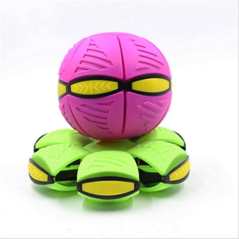 Colorful LED Flying Disc Toy Ball