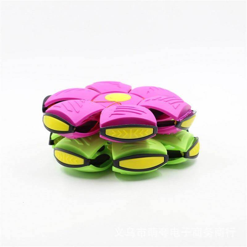 Colorful LED Flying Disc Toy Ball