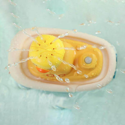 Colorful Rubber Duck Bath Sprinkler Toy