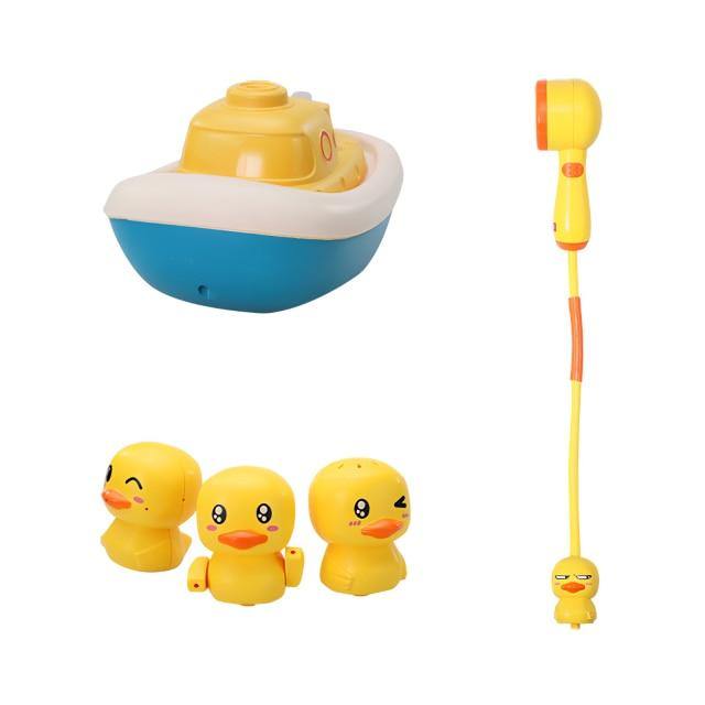 Colorful Rubber Duck Bath Sprinkler Toy - Befez