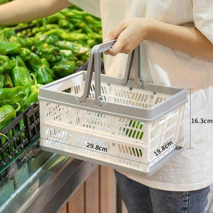 Portable Collapsible Grocery Basket