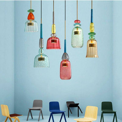 Colorful Modern Overhead Lamp Sofia