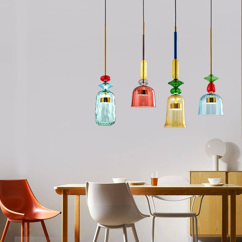 Colorful Modern Overhead Lamp Sofia