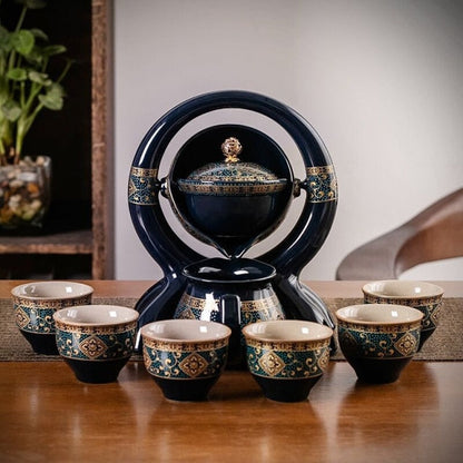 Traditional Chinese Ceramic Tea Pot Set