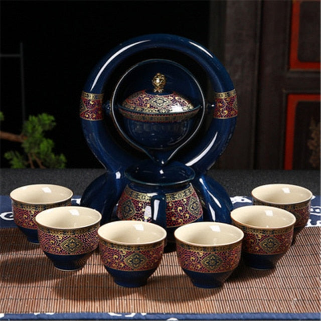 Traditional Chinese Ceramic Tea Pot Set
