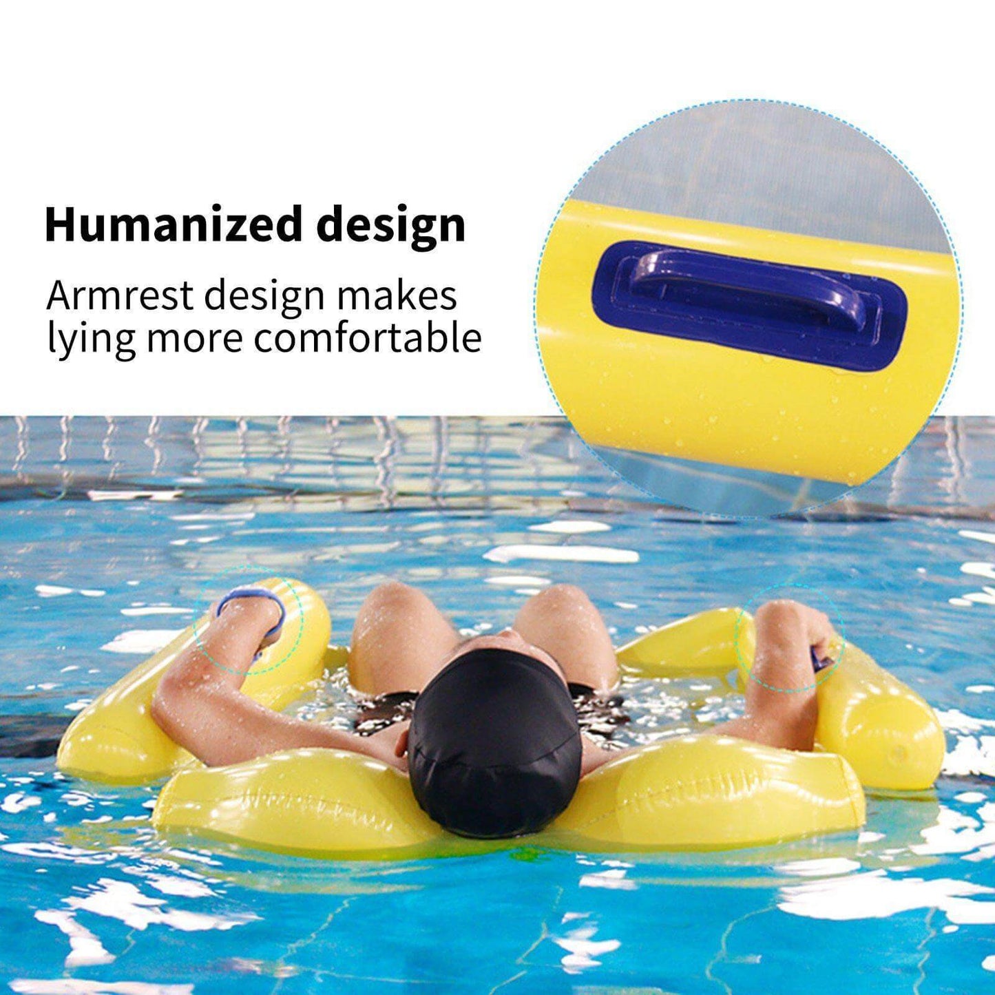 Luxury Pool Float Hammock Lounge Chair