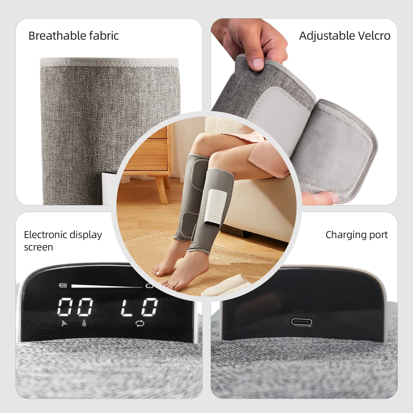 Portable Leg Air Compression Massager