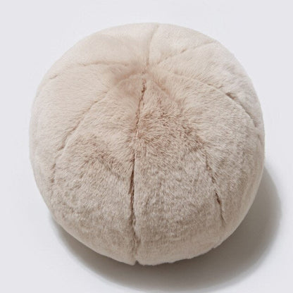 Plush Fuzzy Ball Cushion