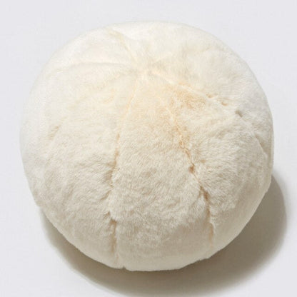 Plush Fuzzy Ball Cushion