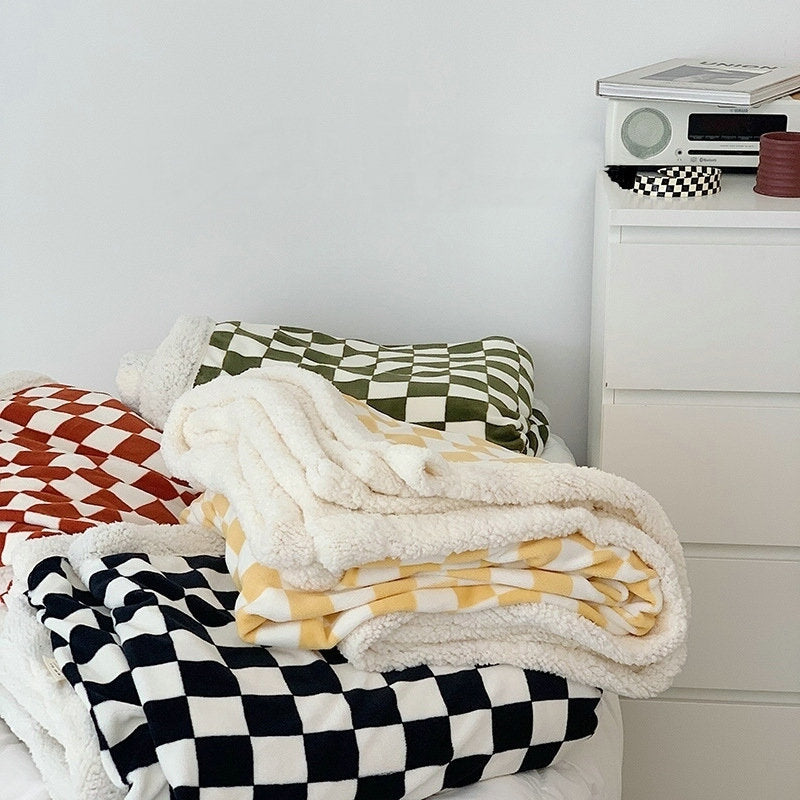 Colorful Plaid Throw Blanket - Befez