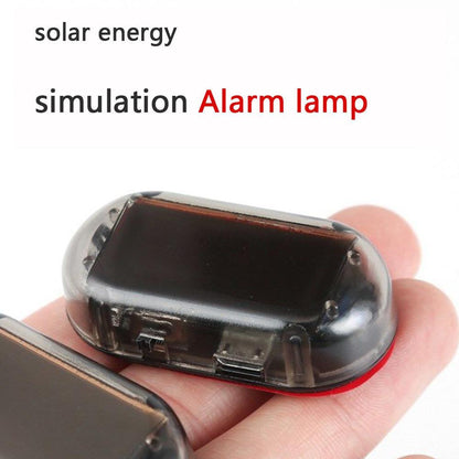 Car Solar Powered Fake Alarm Security Light