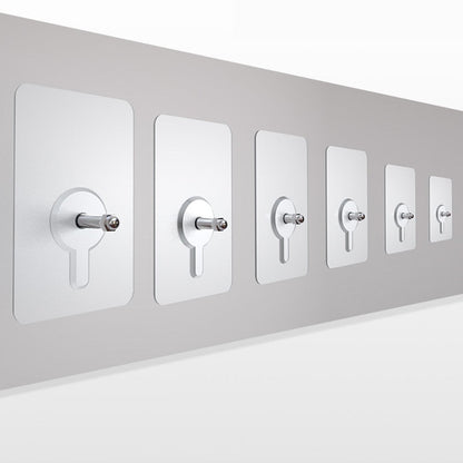 Strong Clear Sticky Wall Hooks 10 Pack