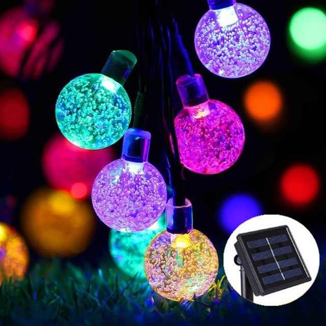 Colorful Solar Powered Garden String Lights - Befez