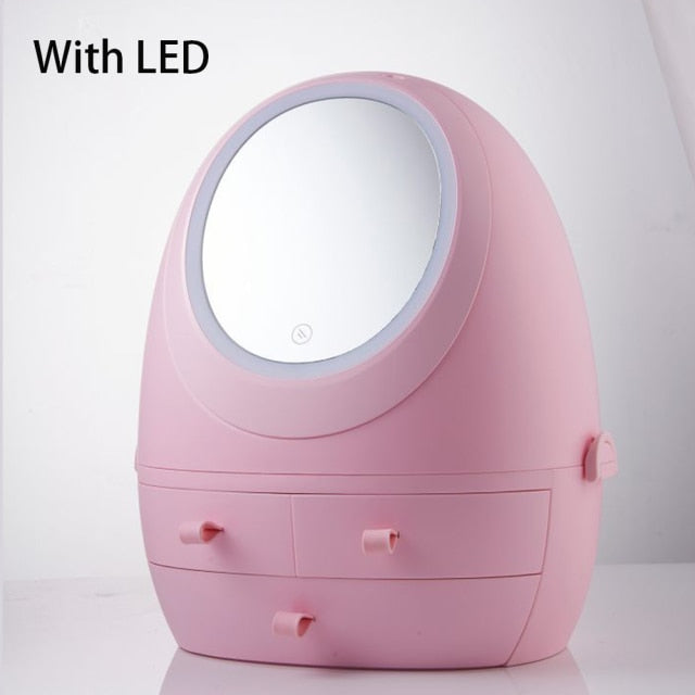 Illuminated LED Vanity Makeup Storage Case - Befez