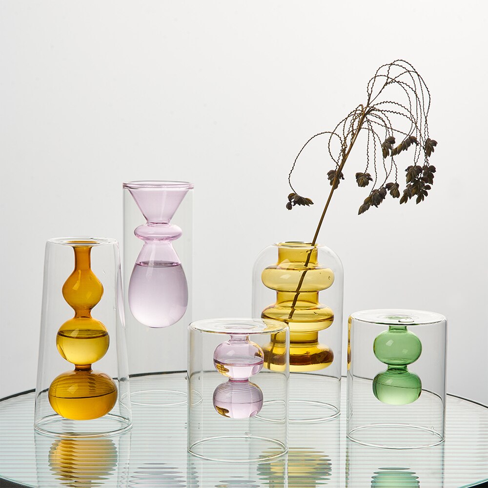 Sparkling Clear Home Vases