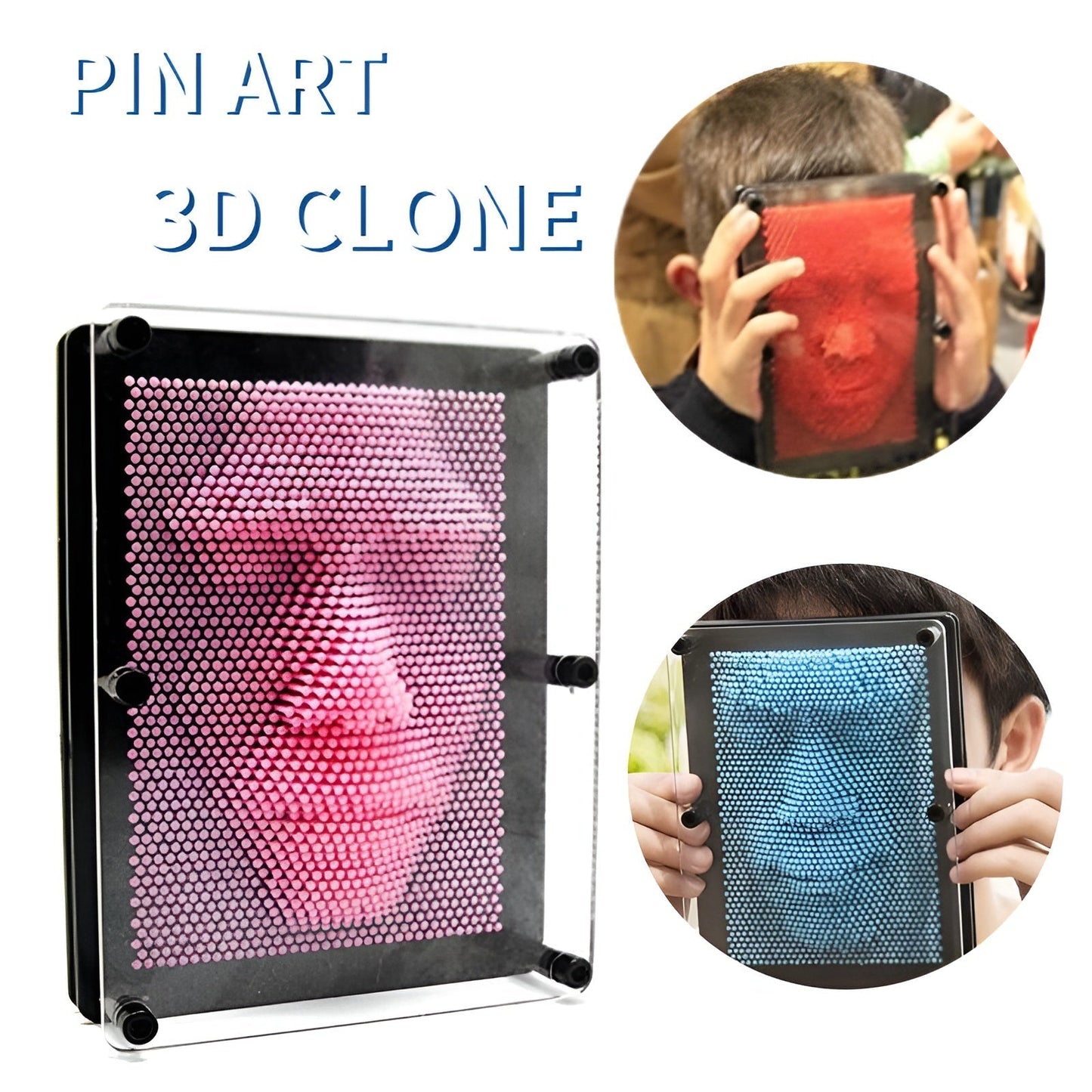 Unique 3D Art Pin Home Decor