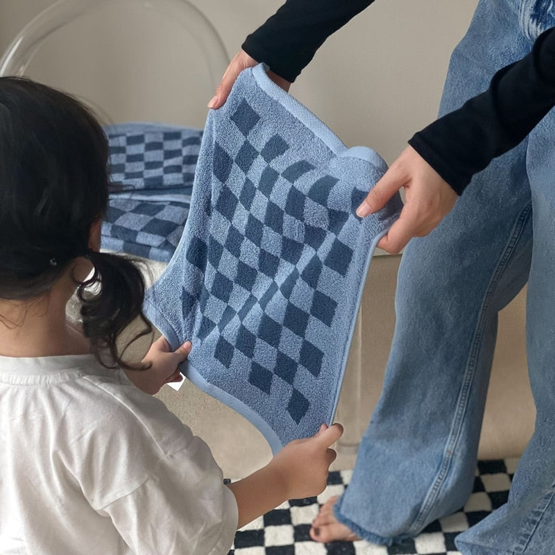 Colorful Patterned Bath Towels