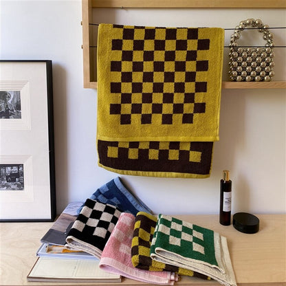 Colorful Patterned Bath Towels