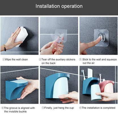 Strong Adhesive Toothbrush Wall Holder