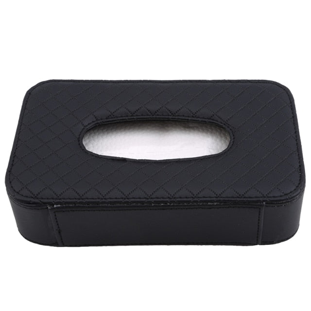 Premium Leather Car Tissue Holder - Befez