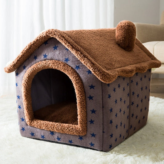 Comfy Fleece Soft Pet Bed House - Befez
