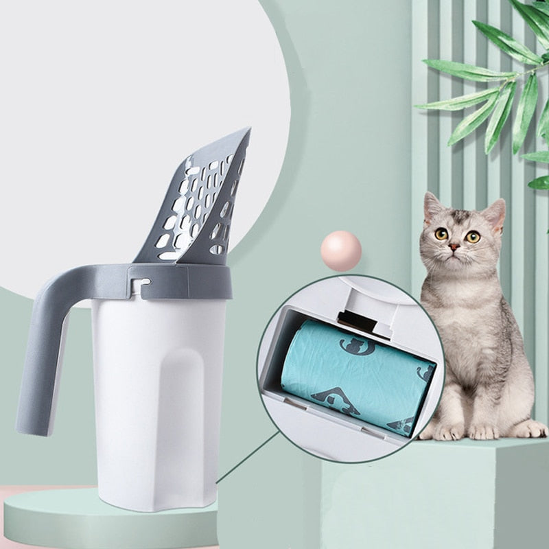 Compact Lightweight Pet Litter Scoop - Befez