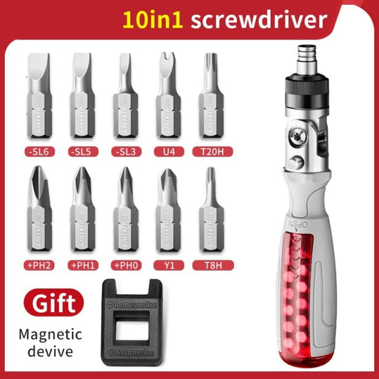 Versatile Adjustable Screwdriver Kit Set - Befez