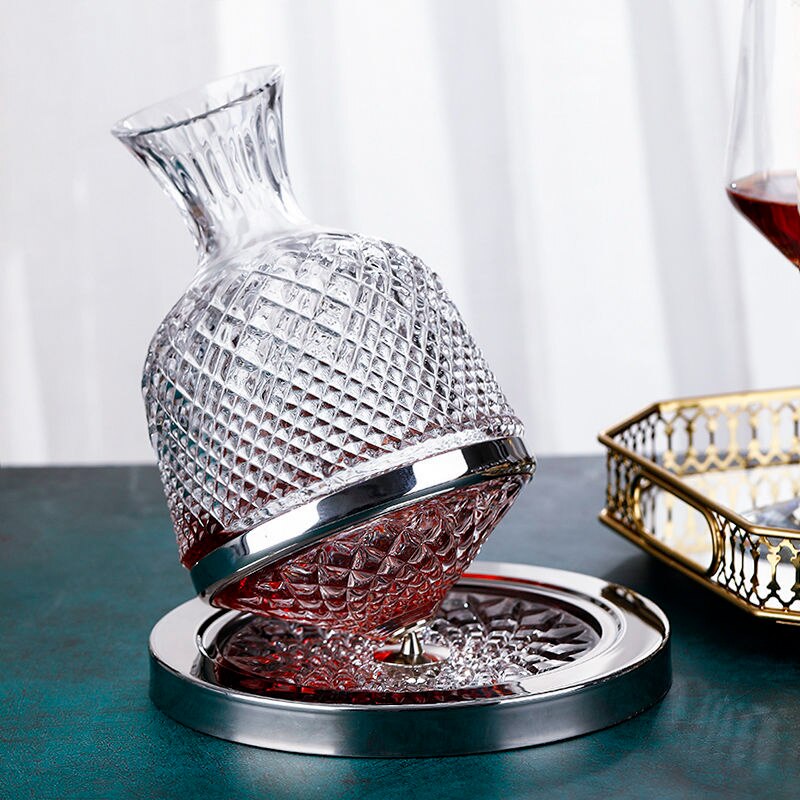 Luxurious Glass Crystal Wine Carafe - Befez
