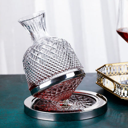 Luxurious Glass Crystal Wine Carafe - Befez