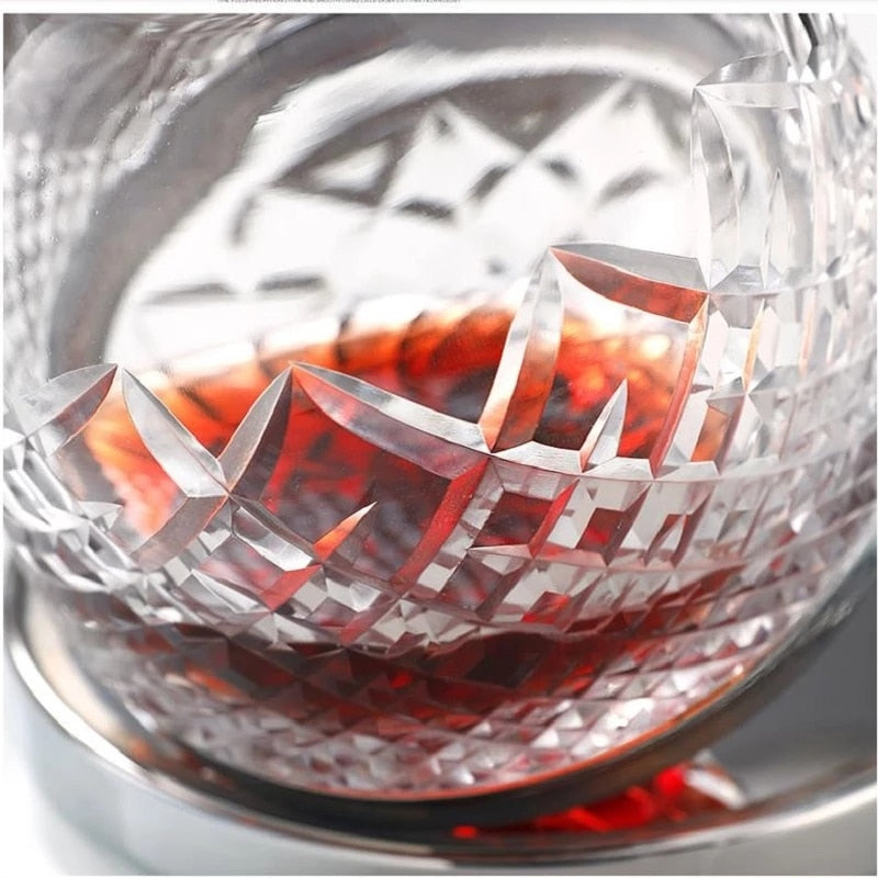 Luxurious Glass Crystal Wine Carafe