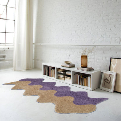 Stylish Dual Color Slim Rug