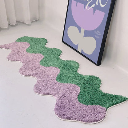 Stylish Dual Color Slim Rug - Befez