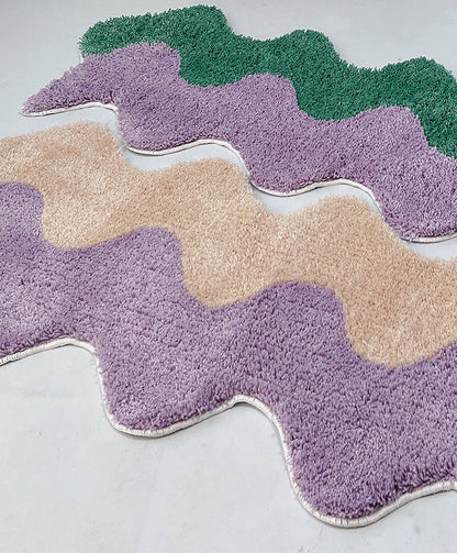 Stylish Dual Color Slim Rug