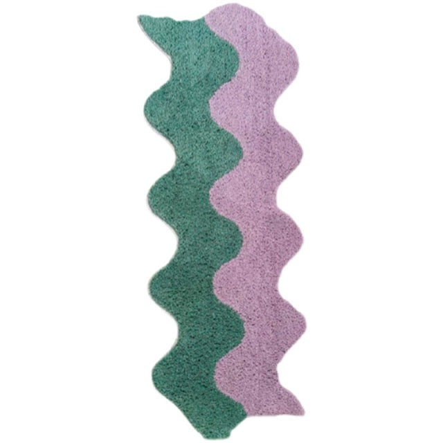 Stylish Dual Color Slim Rug
