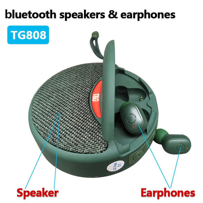 Wireless Earbuds Bluetooth Portable Speaker