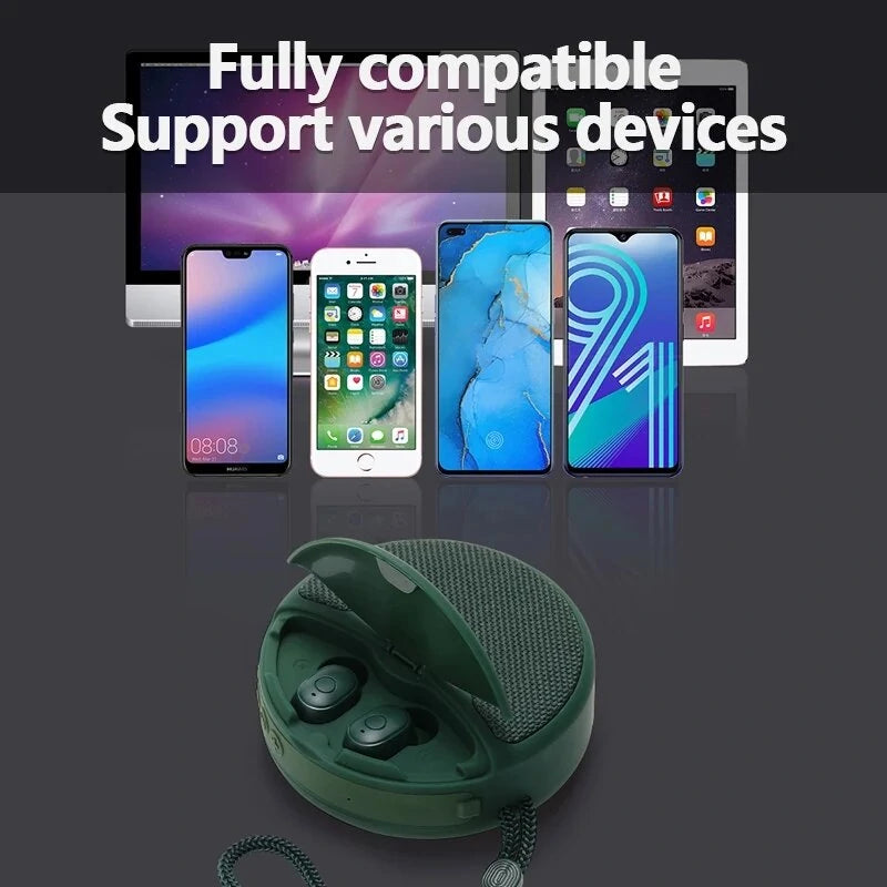 Wireless Earbuds Bluetooth Portable Speaker
