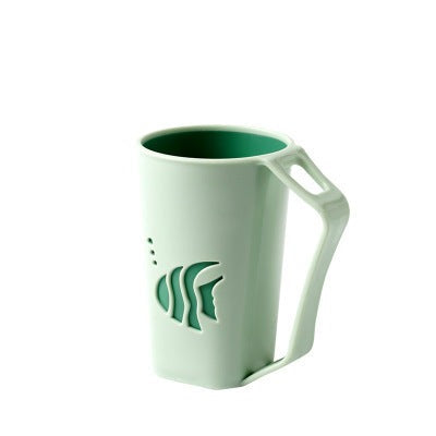 Simple White Bathroom Toothbrush Cup - Befez