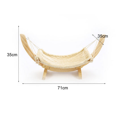 Stylish Wooden Pet Hammock