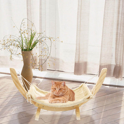 Stylish Wooden Pet Hammock