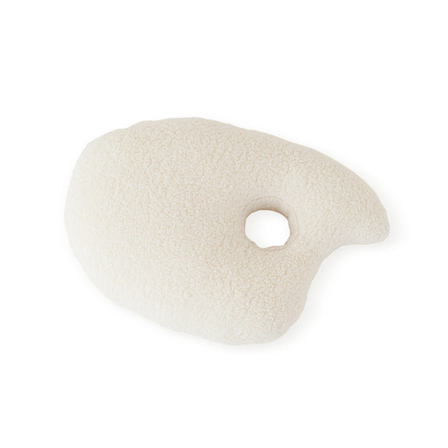 Soft Round Wool Pillow