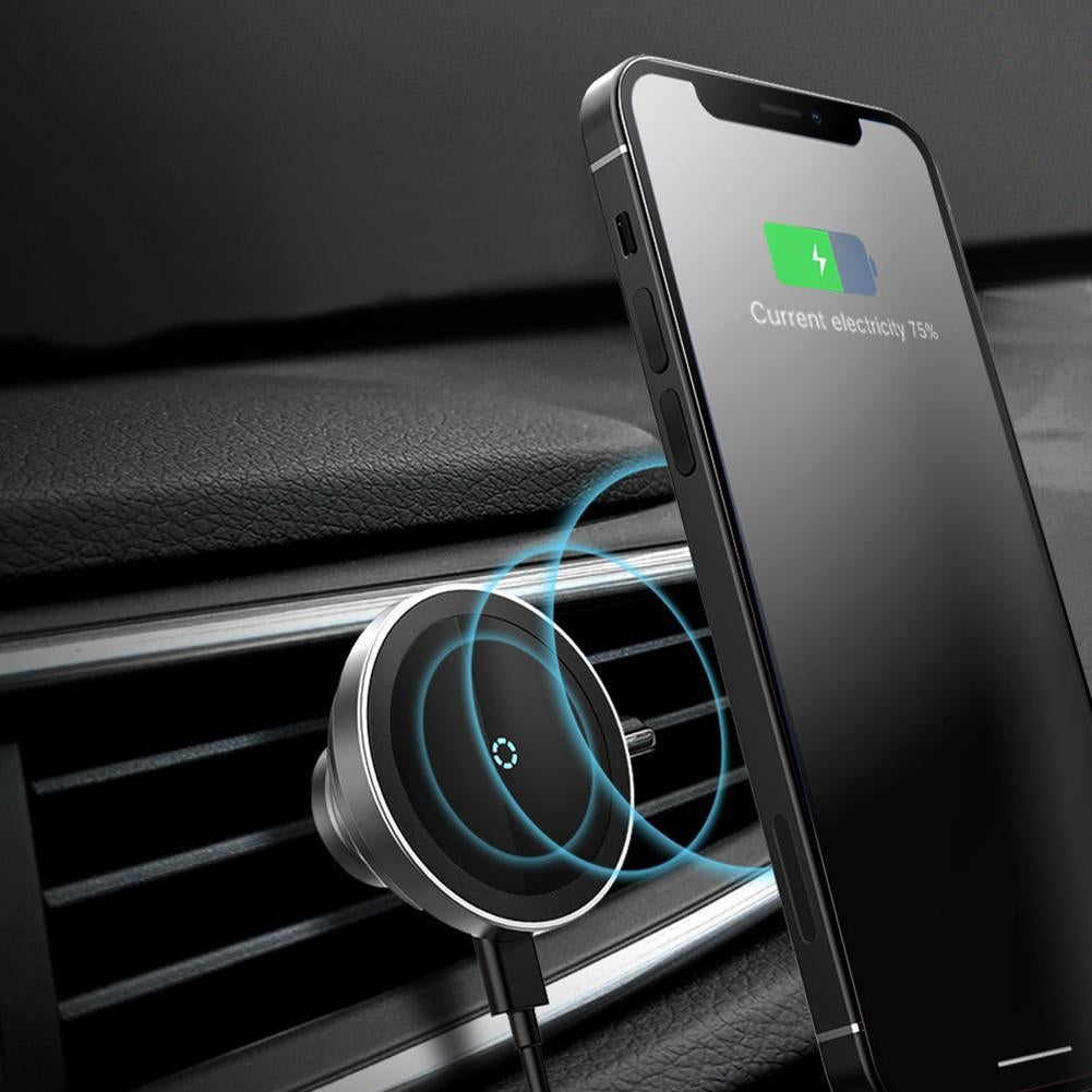 360 Spin Car Phone Mount Wireless Charging Dock - Befez