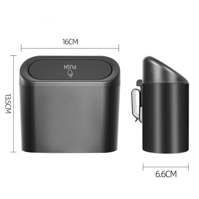 Compact Car Side Door Hanging Trash Bin - Befez