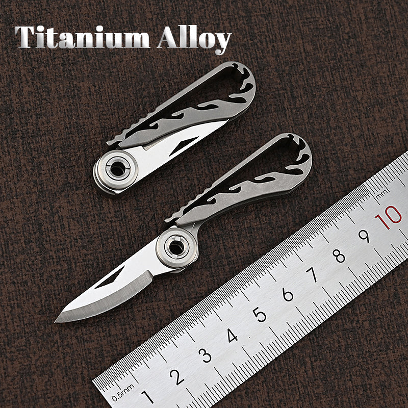 Compact Lightweight Metal Pocket Keychain