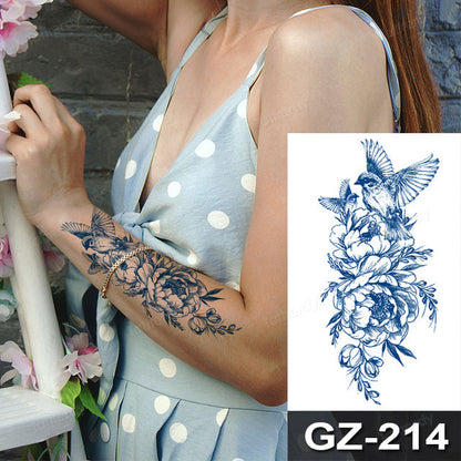Colorful Animal Fake Tattoo Sticker