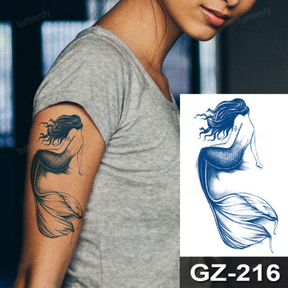 Colorful Animal Fake Tattoo Sticker