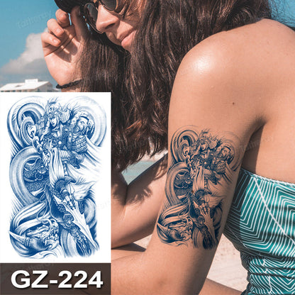 Colorful Animal Fake Tattoo Sticker